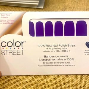 Color Street Neon Purple nail set! Retired!